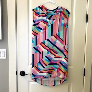Low high mini summer dress.